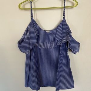 A new day cold shoulder top